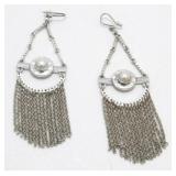 Lucky Brand Chandelier Pierced Earrings - Boho
