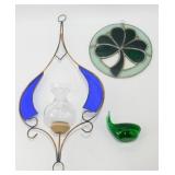 * Vintage Clover Stained Glass, Stained Glass