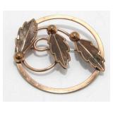 Vintage 1950s Bell Trading Post Copper Brooch -