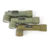 3 Right Angle Army Flashlights - New
