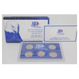 2000 U.S. Mint State Quarters Proof Set