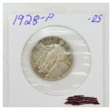 1928-P Standing Liberty Quarter