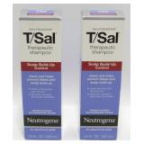 Neutrogena T/Sal Therapeutic Shampoo - Two 4.5 oz