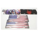 4 Custom License Plates