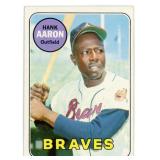 1969 Topps Hank Aaron Baseball Card #100