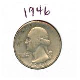 1946 Washington Silver Quarter