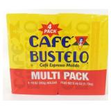 New 4-pk of Cafï¿½ Bustelo Espresso Ground Coffee -