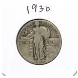 1930 Standing Liberty Silver Quarter