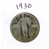 1930 Standing Liberty Silver Quarter