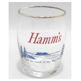 * Hamm's Beer Small Chaser Glass - Excellent