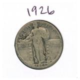 1926 Standing Liberty Silver Quarter