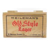 Heilemanï¿½s Old Style Lager Beer Collectible Crate