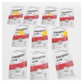 10 Brand New Energizer A76 Batteries