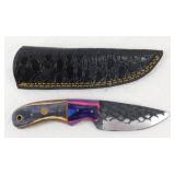 New Custom Hand-Forged Skinner Knife with