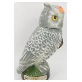 * Jim Beam Screech Owl Figural Decanter
