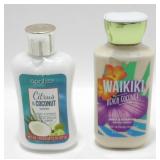 2 New Scented Body Lotions