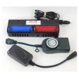 12 Volt Red & Blue Light, Photoelectric Switch &