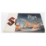 Styx Equinox and Styx II Albums with Slip Cases -