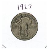 1927 Standing Liberty Silver Quarter