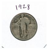 1928 Standing Liberty Silver Quarter
