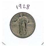 1928 Standing Liberty Silver Quarter