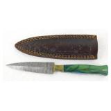 New Custom Damascus Dagger / Boot Knife with