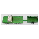 * Antique Nylint Flatbed Truck and Trailer