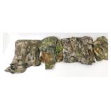 3 Long Sleeve Lightweight Camo Shirts & 1 Camo