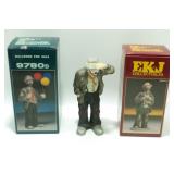 * Three Emmett Kelly Jr. Clown Figurines