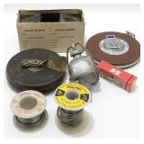 Vintage Leather Tape Measure & More