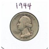 1944 Washington Silver Quarter