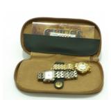 Pair of Guess Watches with Carry Case