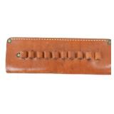 Leather 10 Round Belt Shell Holder