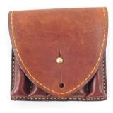 Leather 5 Round Belt Shel Holder
