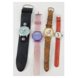 Vintage Cartoon Characters Watches
