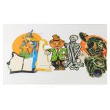 Vintage Halloween Cardboard Displays