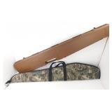 ** Lot of 2 Gun Cases - Hard Plastic Case and