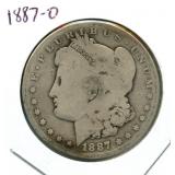 1887-O Morgan Silver Dollar