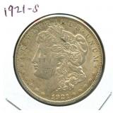 1921-S Morgan Silver Dollar