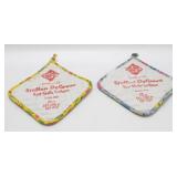 Vintage Skelly Cresco, IA, Hot Pads