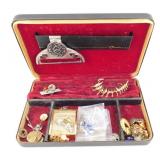 Jewelry Box with Miscellaneous Jewelry