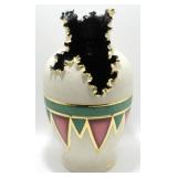 * Sharon Penn Southwest Pottery Vase with 22k