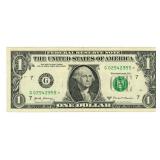 2017-A $1 Chicago Illinois Federal Reserve Star