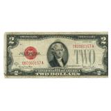 1928-G $2 Red Seal Legal Tender U.S. Note