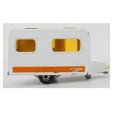 Vintage Matchbox Toy Travel Trailer / Camper