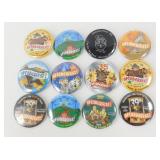 Lot of Vintage La Crosse Oktoberfest Buttons /