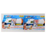 * 2 New Zuru X-Shot Fast Fill Squirt Gun