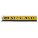 Vintage Bluebird Bus Metal Sign - 15' x 3.5'