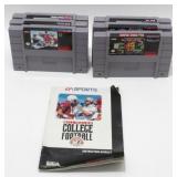 6 SNES Super Nintendo Games
