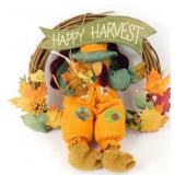 * Happy Harvest Door Wreath